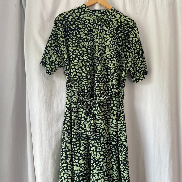 Summer Shirt Dress leopard print - Picture 1 of 8